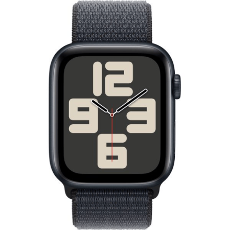 Apple Watch Series SE 2024 40mm Midnight Aluminum Case with Ink Sport Loop